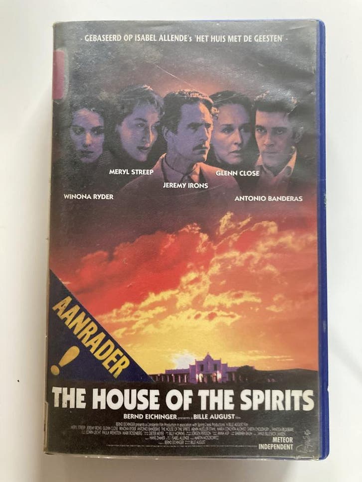 THE HOUSE OF THE SPIRITS (EX RENTAL) (VHS), Cd's en Dvd's, VHS | Film, Gebruikt