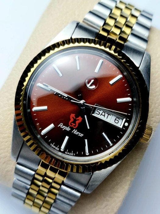 Rado - purple Horse - Zonder minimumprijs - ETA 2878 - Heren, Bijoux, Sacs & Beauté, Montres | Hommes