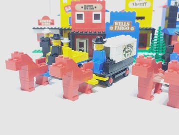 Lego Set - 365 - Western, Legoland - Wild West Scene uit