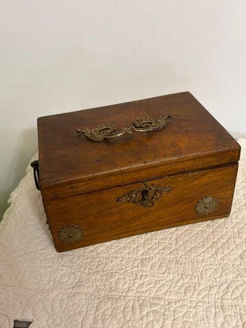 Boîte - Bois - Coffret ancien, Antiquités & Art