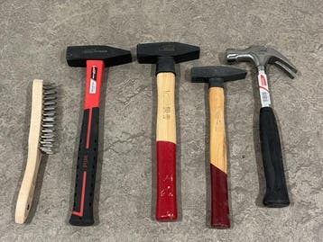 Veiling - Solid slaggereedschap set 5-delig, Nieuw