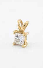 Zonder minimumprijs - Hanger - 14 karaat Geel goud - 1.02ct.