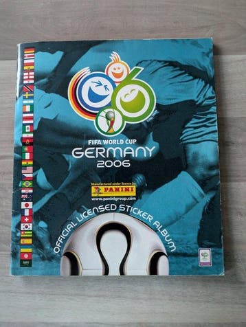 Panini Coupe du monde 2006 et 2018 album complet coupe du, Collections