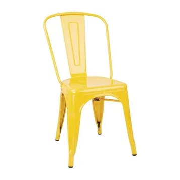 Stoelen | BISTRO | Staal | Yellow | In-/Outdoor |, Verzenden, Nieuw in verpakking