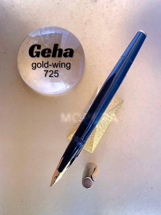 Geha - Gold-Wing 725 - Pen, Collections, Stylos