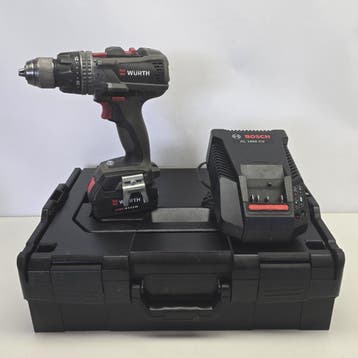 Wurth Accu (klop)Boormachine Incl Accu + Lader In Koffer, Ophalen of Verzenden, Nieuw