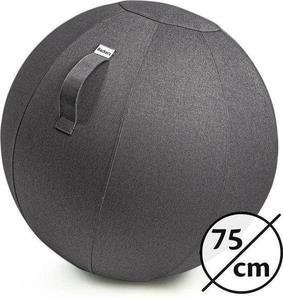 2dekans | Bckz Zitbal Kantoor en Thuis 75 CM - Luxe Yoga Bal, Zakelijke goederen, Kantoor en Winkelinrichting | Kantoormeubilair en Inrichting