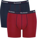 2dekans | Sloggi Start Hipster heren slips 2-pack – rood &, Ophalen of Verzenden, Nieuw