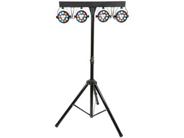 Qtx PB-1214 LED Par Bar Systeem Met Statief