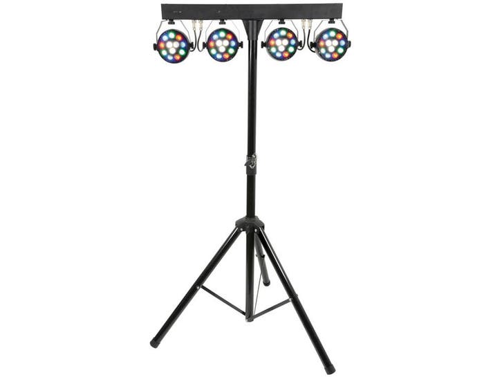 Qtx PB-1214 LED Par Bar Systeem Met Statief, Musique & Instruments, Lumières & Lasers