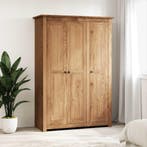 vidaXL Kledingkast 3 deuren Panama Range 118x50x171,5 cm, Huis en Inrichting, Kasten | Kleerkasten, Verzenden, Nieuw