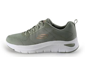 Skechers Sneakers in maat 38 Groen, Skechers, Verzenden, Zo goed als nieuw, Sneakers
