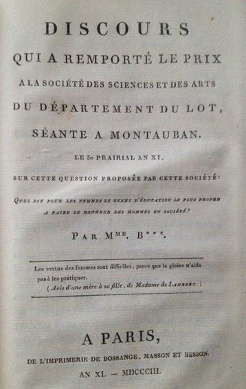 Gabriel de Meilhan - Considérations sur lesprit et les