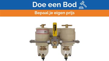 Bieden: Racor 75500MAP Dual Marine Fuel Filter, Ophalen of Verzenden, Nieuw