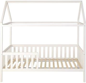 Kinderbed Huisje Wit | Tweede kansje | OP = OP, Verzenden, Zo goed als nieuw, 180 cm of meer, 85 tot 100 cm