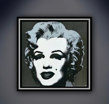 Andy Warhol - “Marilyn Monroe, 1967.” - 97 x 97 cm. Andy