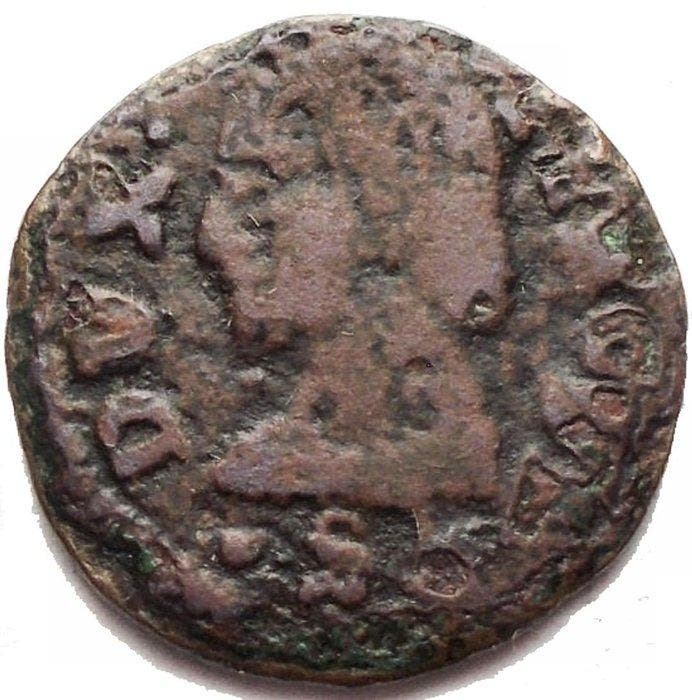 Ercole I dEste (. Italy Reggio Emilia. Bagattino 1471-1505, Timbres & Monnaies, Monnaies | Europe | Monnaies non-euro