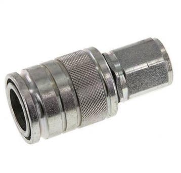 Stalen DN 10 Hydraulische Koppeling Snelkoppeling M18x1.5, Doe-het-zelf en Bouw, Verzenden, Nieuw