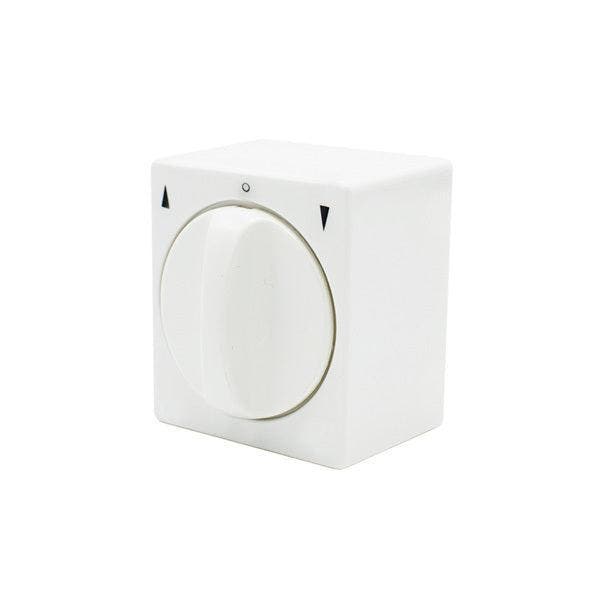 Interrupteur De Contrôle À Montage En Surface 10A 230V Blanc, Doe-het-zelf en Bouw, Elektriciteit en Kabels, Verzenden