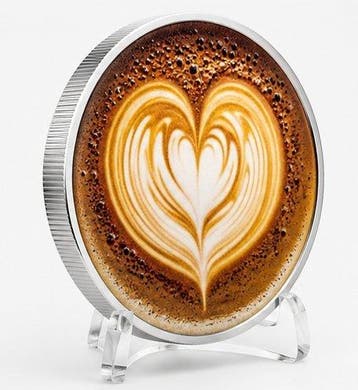 Kameroen. 1000 Francs 2026 – Cappuccino Heart – Food &