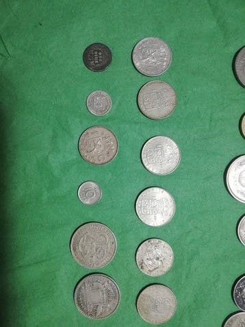 Wereld. Collection of coins incl. silver (Zonder, Postzegels en Munten