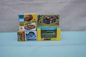 Corgi 1:43 - Modelauto (4) - 4 x 1960s Corgi Toys, Nieuw