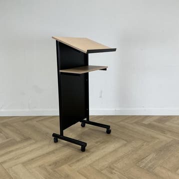 mobiele lessenaar / spreekgestoelte  (hxbxd) 116x59x44 cm,, Huis en Inrichting, Tafelonderdelen, Gebruikt