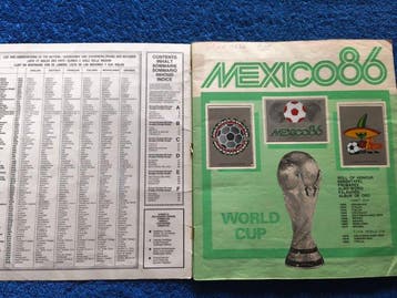 Panini WC Mexico 86 Foil, Maradona sticker in good, Verzamelen, Nieuw