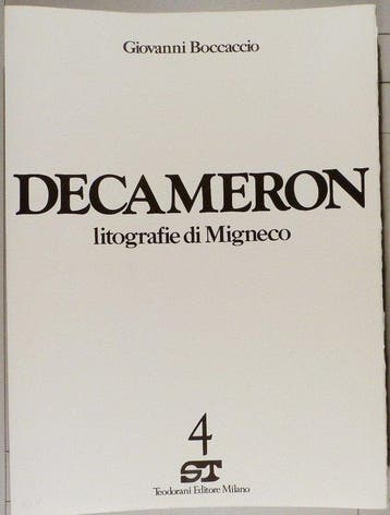 Giuseppe Migneco (1908-1997) - Decameron - 20 litografie
