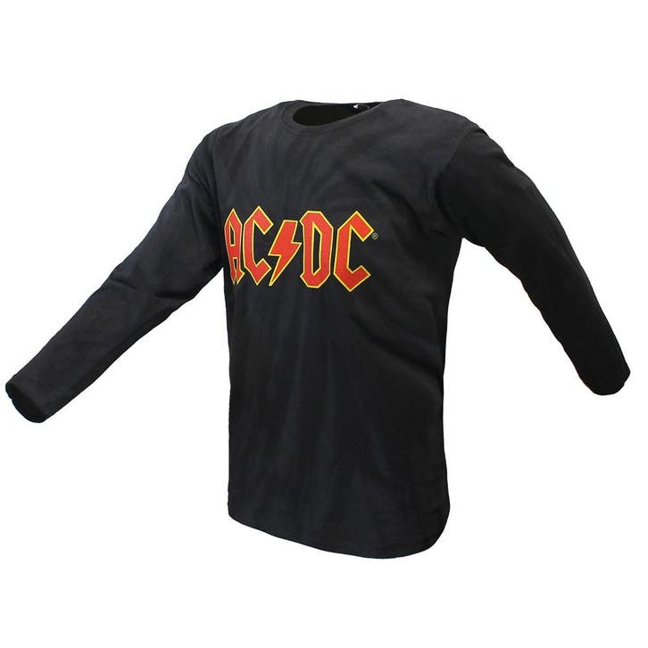 ACDC Massive Logo Dip Dye Longsleeve T-Shirt, Vêtements | Hommes, T-shirts
