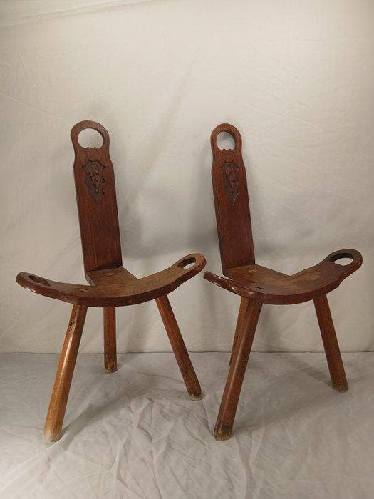 Stoel (2) - Hout, Antiek en Kunst, Curiosa en Brocante