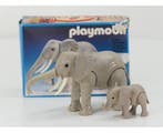 Playmobil 3493 Olifanten compleet OVP #9540, Ophalen of Verzenden, Gebruikt