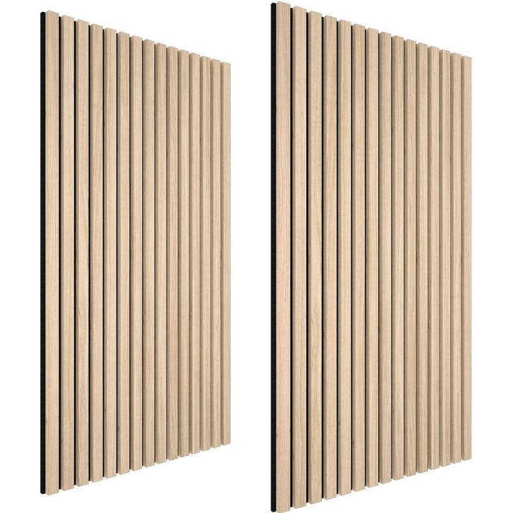 tectake Akoestische panelen Sonic Wall II houtlook - licht e, Huis en Inrichting, Bureaus, Verzenden