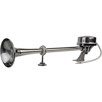 Rvs Scheepshoorn 12V 112dB 320Hz 47cm, Ophalen of Verzenden