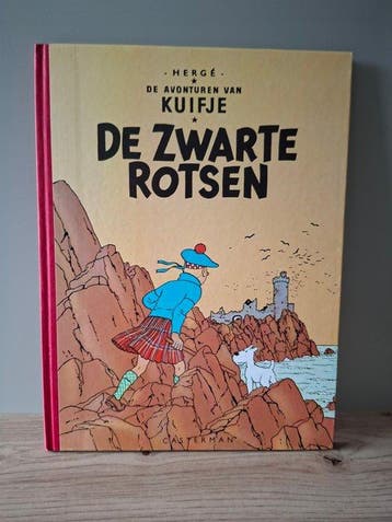 Kuifje - De Zwarte Rotsen - 4 Album - Réédition/1987
