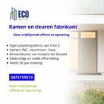 RAMEN DEUREN MAATWERK 21WERKDAGEN  GRATIS OFFERTE  OPMETING, Ophalen, Nieuw, Glas in lood