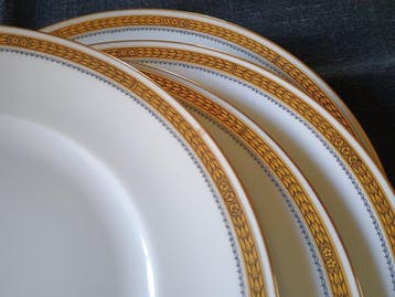 Richard Ginori, Laveno - Tafelservies (12) - Greca Dorata -