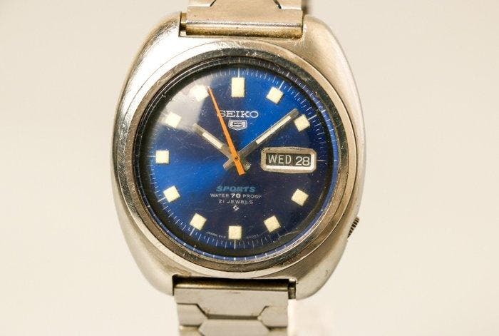 Seiko - Seiko 5 Sports - Sans prix de réserve - 6119-8310 -, Handtassen en Accessoires, Horloges | Antiek
