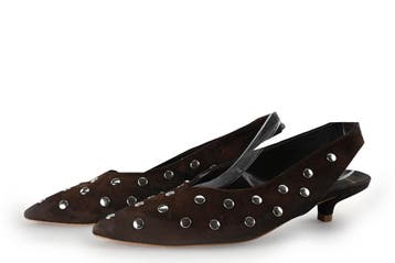 Manfield Ballerinas in maat 40 Bruin, Kleding | Dames, Bruin, Verzenden, Ballerina's, Manfield