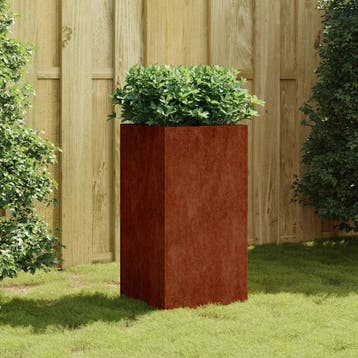 vidaXL Plantenbak 40x40x80 cm cortenstaal, Verzenden