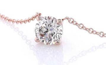 Zonder minimumprijs - Ketting met hanger - 14 karaat
