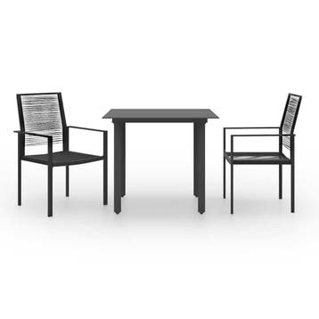 vidaXL 3-delige Tuinset, Tuin en Terras, Verzenden, Nieuw, Tuinset