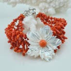 Corail - Argent - Bracelet - CORALLO MEDITERRANEO, Collections