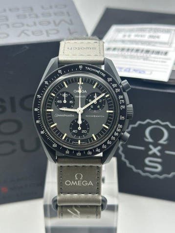 Omega x Swatch - MoonSwatch - Mission to Mercury - Sans prix, Handtassen en Accessoires, Horloges | Heren, Nieuw