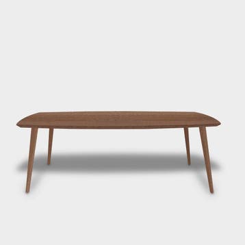 Tafel Deens Ovaal Eikenhout  Konisch  160x90, Nieuw