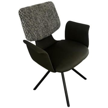 Set Van 6 Eetkamerstoelen Nerina - Ongebruikt, Huis en Inrichting, Verzenden, Zo goed als nieuw, Grijs