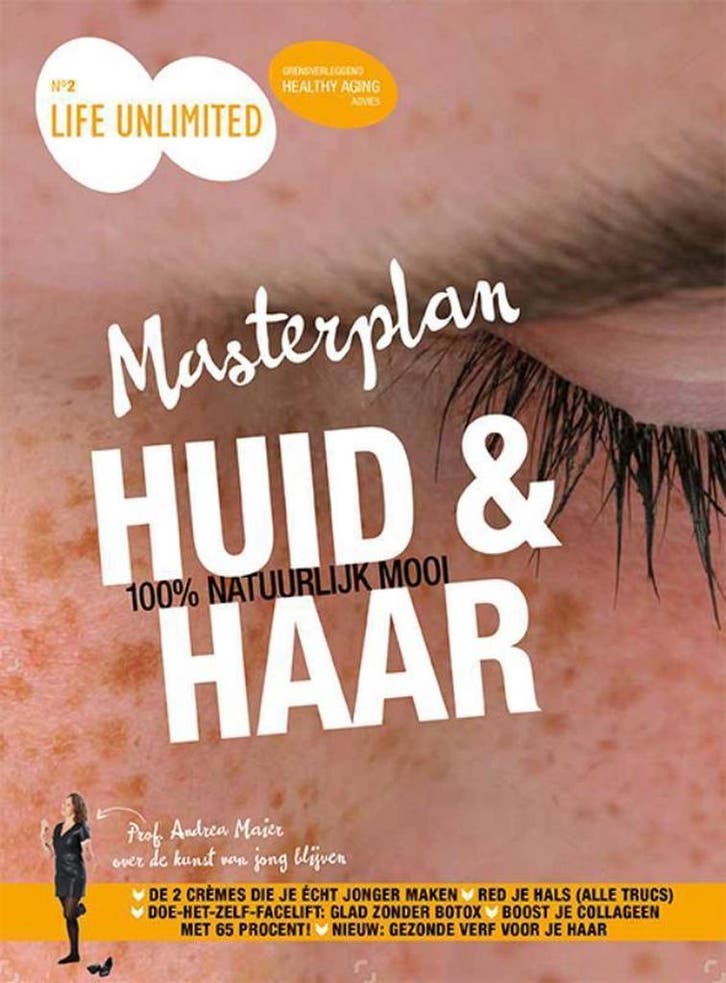 Masterplan huid en haar / Life Unlimited / 2 9789492530028, Boeken, Gezondheid, Dieet en Voeding, Gelezen, Verzenden