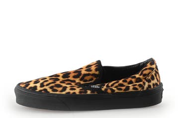 Vans Instappers in maat 37 Panter, Kleding | Dames, Schoenen, Overige kleuren, Verzenden, Instappers, Gedragen