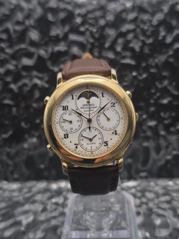 Seiko - Chronograph Moonphase - Sans prix de réserve -