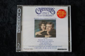 Carpenters Only Yesterday Video CDI Video CD New Sealed, Verzenden